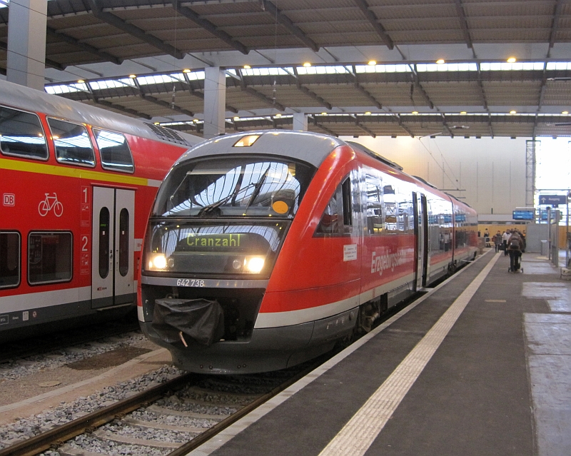 Desiro der Erzgebirgsbahn in Chemnitz