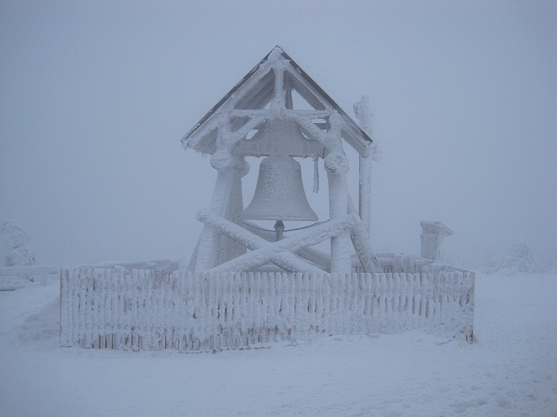 Friedensglocke auf dem Fichtelberg