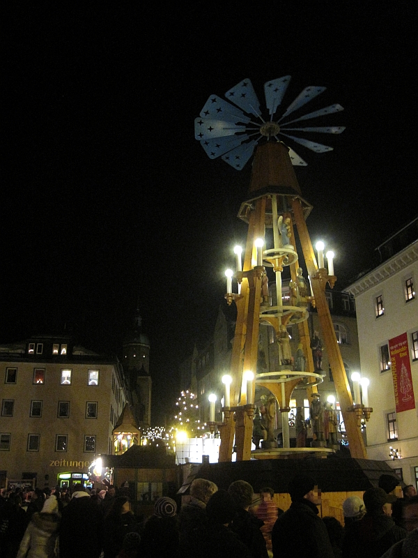 Weihnachtspyramide in Annaberg-Buchholz