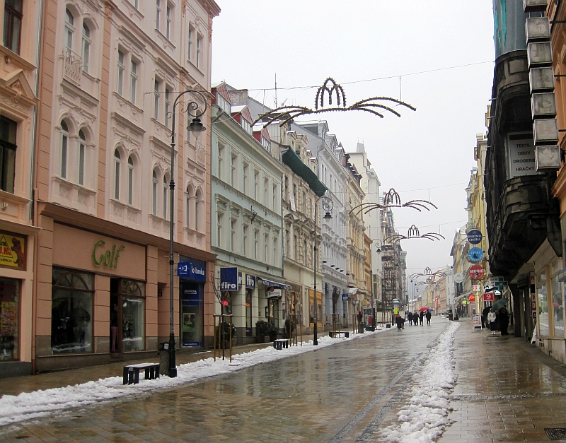 Innenstadt von Karlsbad (Karlovy Vary)