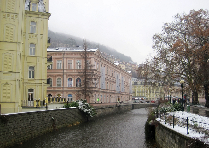 Innenstadt von Karlsbad (Karlovy Vary)