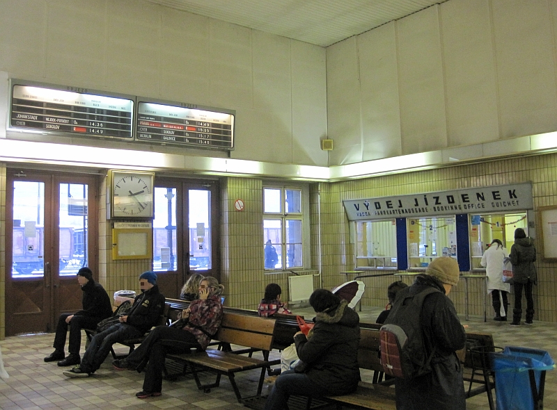 Bahnhof von Karlsbad (Karlovy Vary)