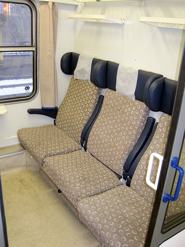 1. Klasse-Abteilwagen der tschechischen Bahn ČD