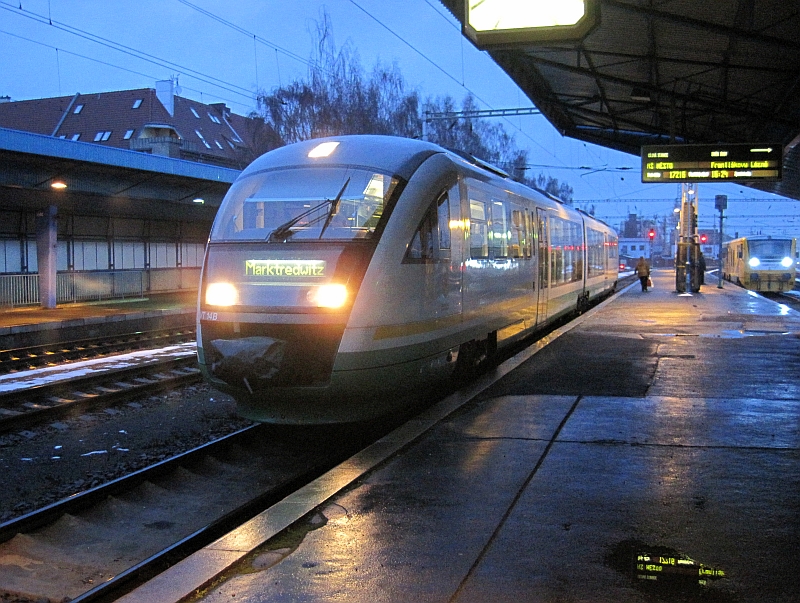 Desiro der Vogtlandbahn in Cheb
