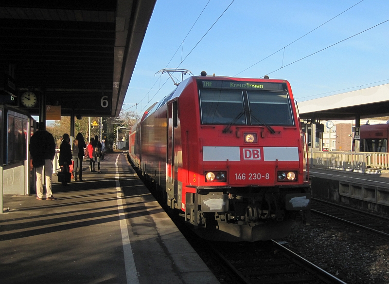 IRE der Schwarzwaldbahn in Radolfzell