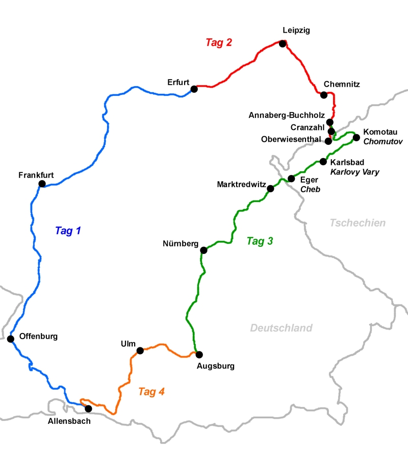 Reiseroute