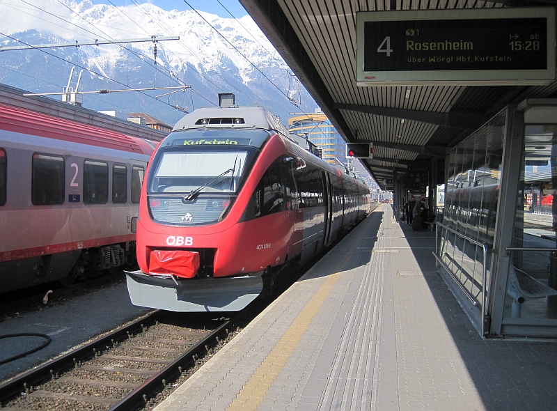 ÖBB-Talent-Triebzug als S-Bahn in Innsbruck