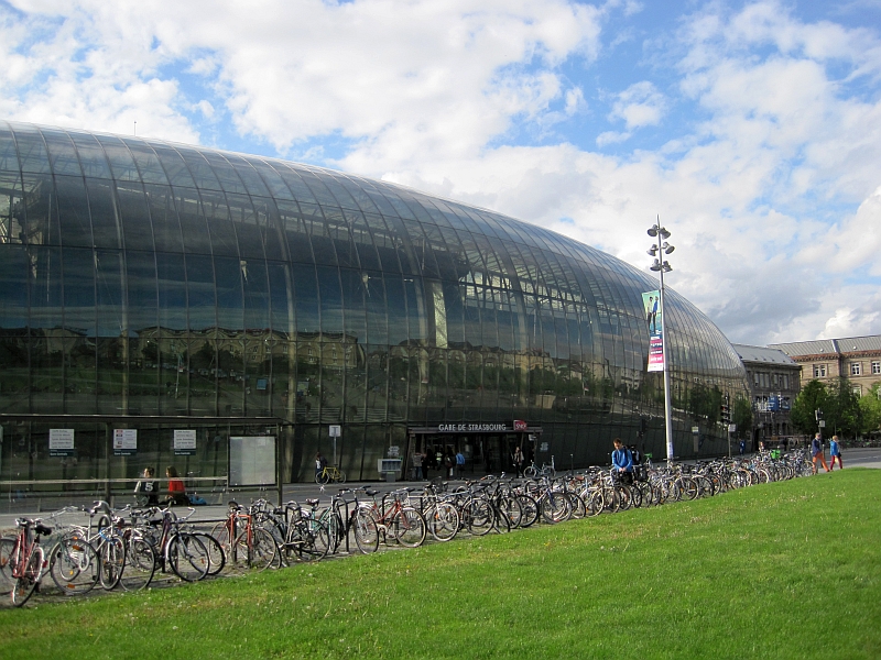 Außenansicht Bahnhof Strasbourg