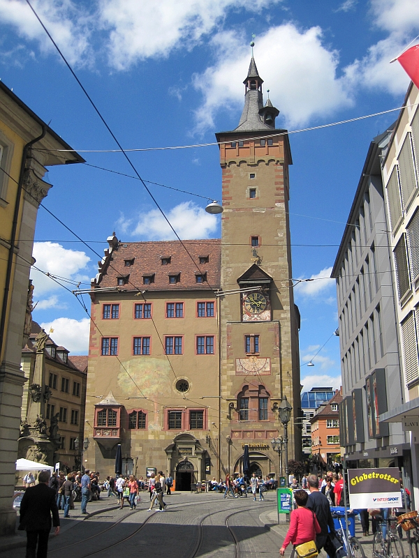 Altes Rathaus Grafeneckart Würzburg