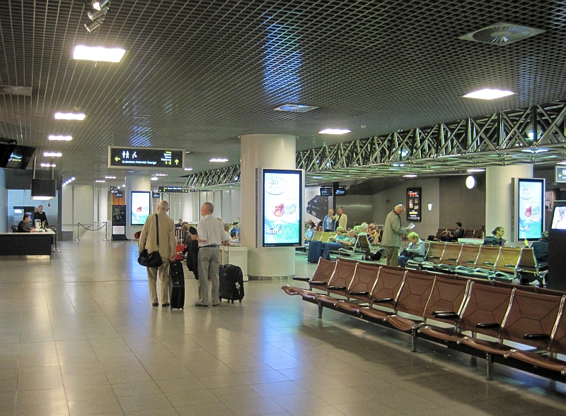 Eurostar-Wartezone in Brüssel-Midi