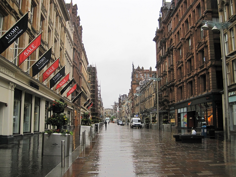 Innenstadt von Glasgow