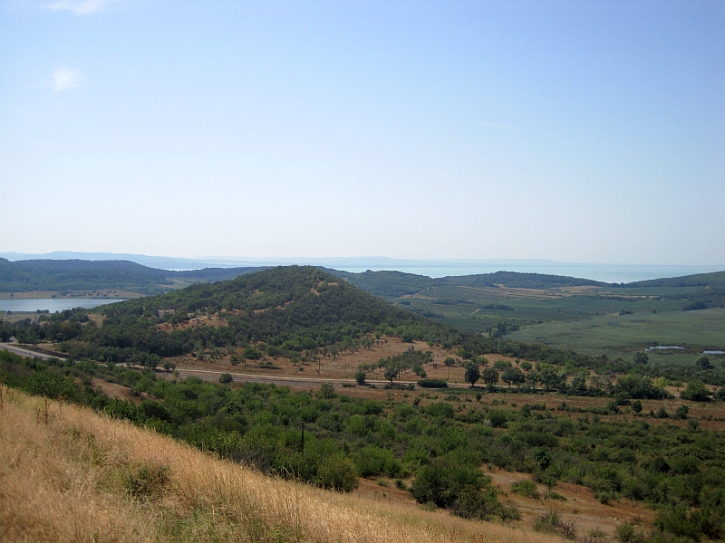Blick vom Óvár-Berg