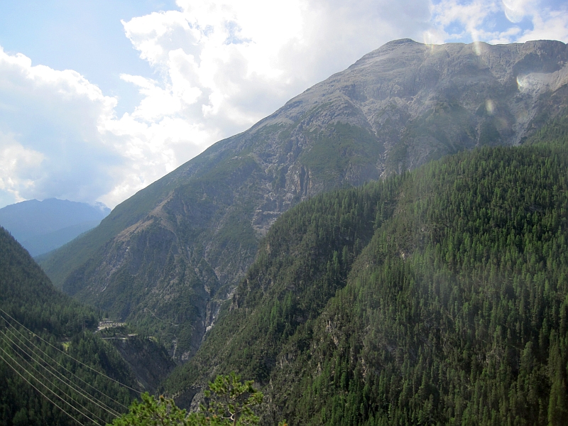 Busfahrt über den Ofenpass