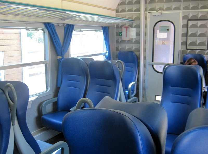 2. Klasse im Regionalzug der Trenitalia