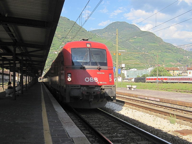 DB-ÖBB-Eurocity in Bozen