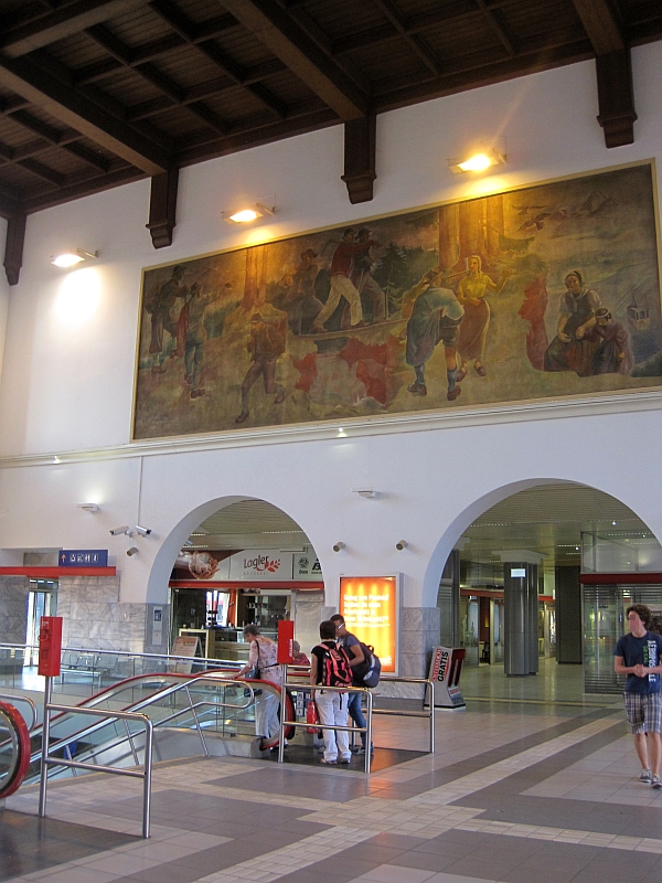 Empfangshalle Bahnhof Villach