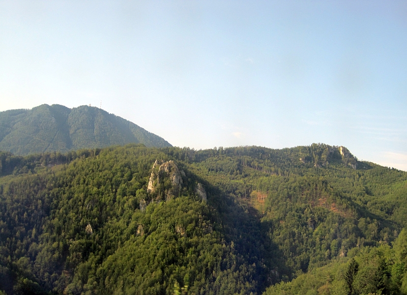 Fahrt über den Semmering