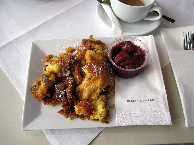 Kaiserschmarrn von Henry am Zug im ÖBB-Speisewagen