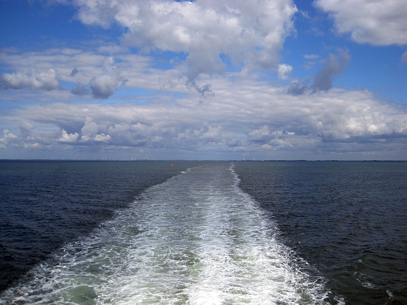 Überfahrt von Dagebüll nach Wittdün