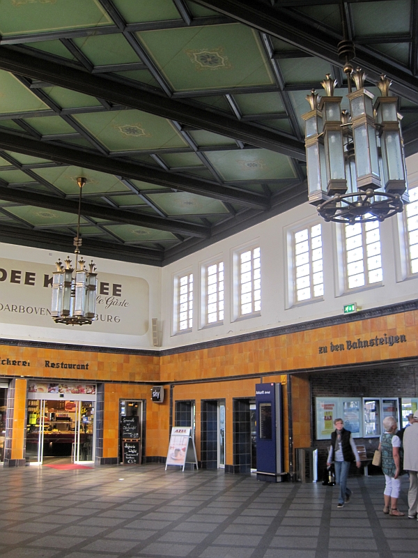 Empfangshalle Bahnhof Westerland