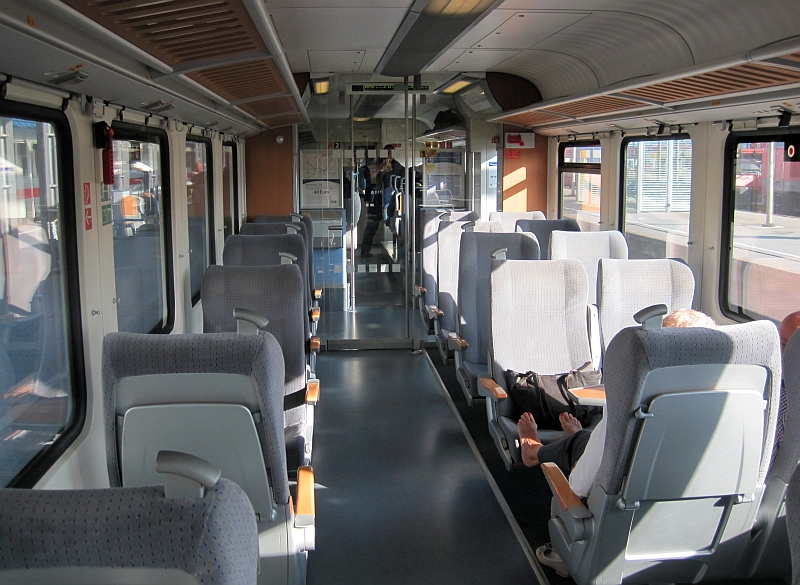 1. Klasse in der Nord-Ostsee-Bahn (NOB)