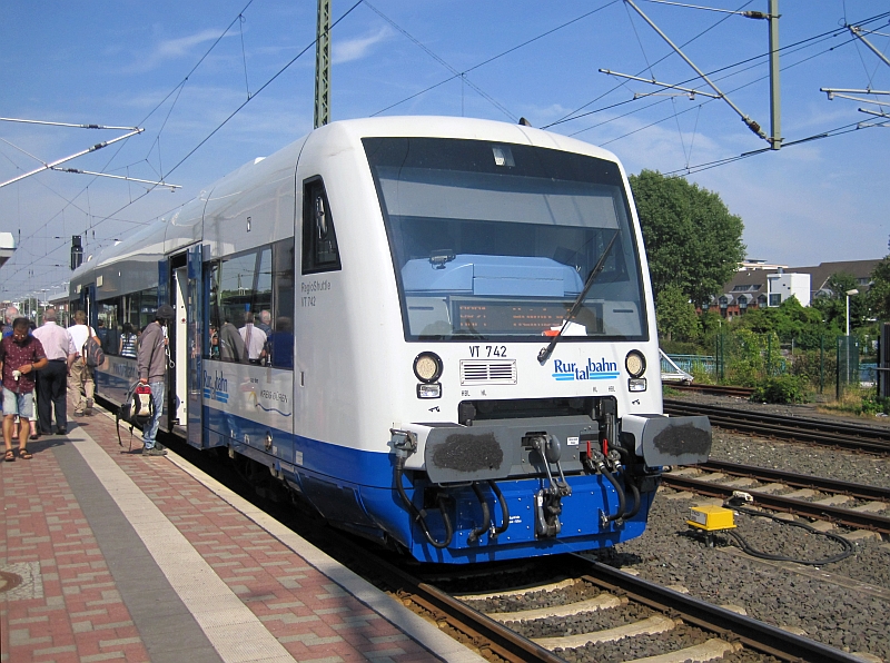 Regio-Shuttle der Rurtalbahn in Düren