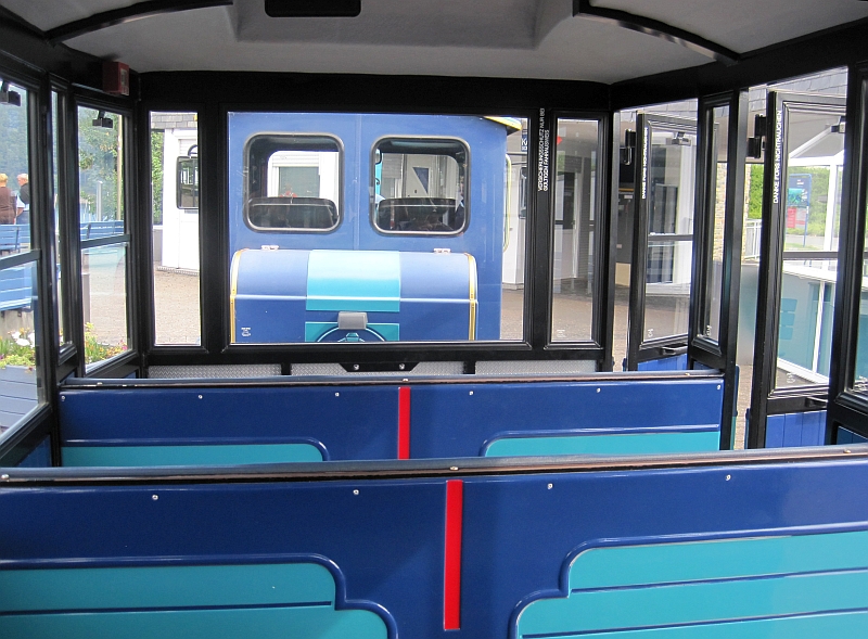 Fahrt in der 'Rursee-Bahn'