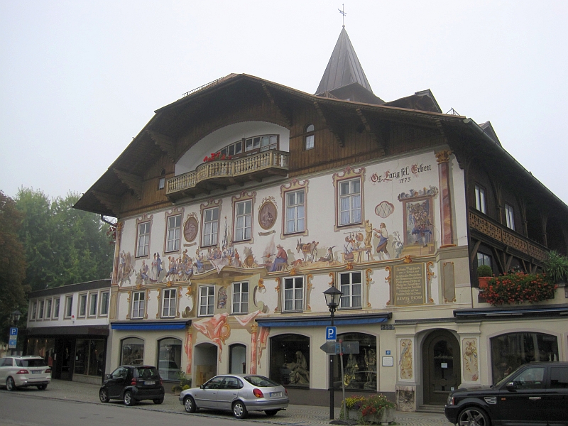 Geburtshaus des Schriftstellers Ludwig Thoma Oberammergau