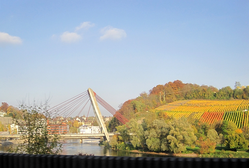 Rheinbrücke der N4 bei Schaffhausen
