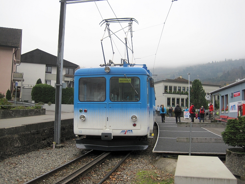 Talstation der Arth-Rigi-Bahn