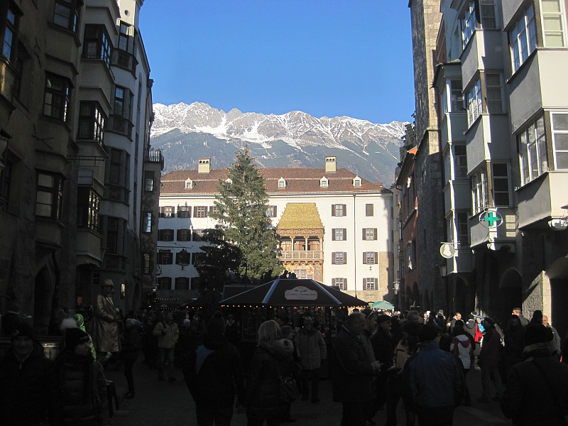 Christkindlmarkt Innsbruck am Goldenen Dachl