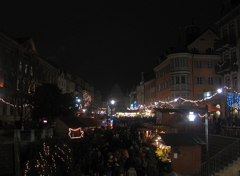 Weihnachtsmarkt am See in Konstanz