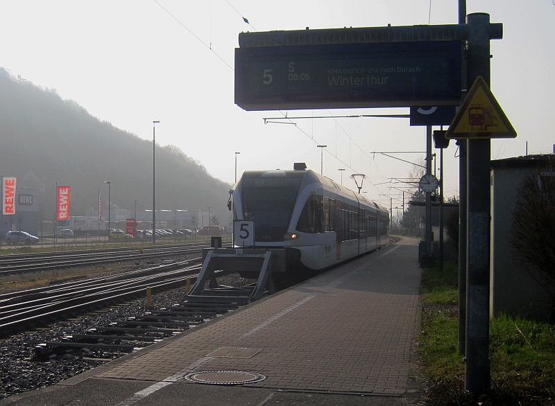 Thurbo-GTW als S 41 in Waldshut
