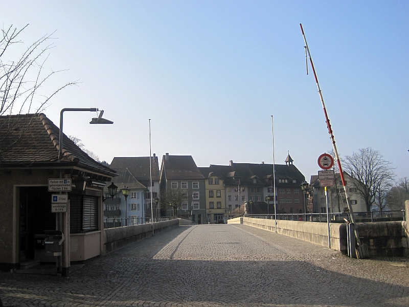 Laufenbrücke von der deutschen Seite