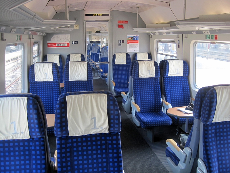 1. Klasse Innenraum Baureihe 611