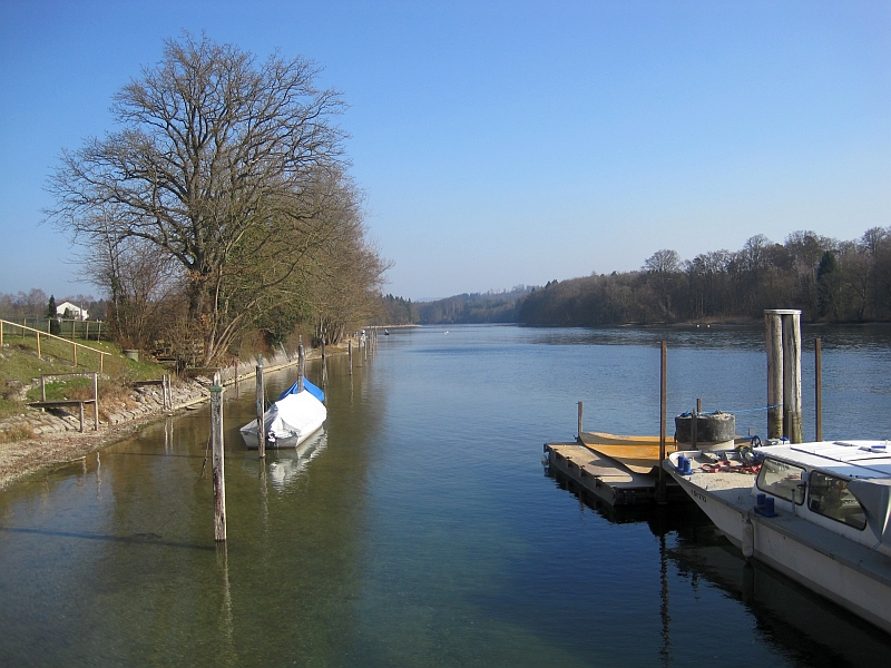 Schifflände Büsingen am Hochrhein