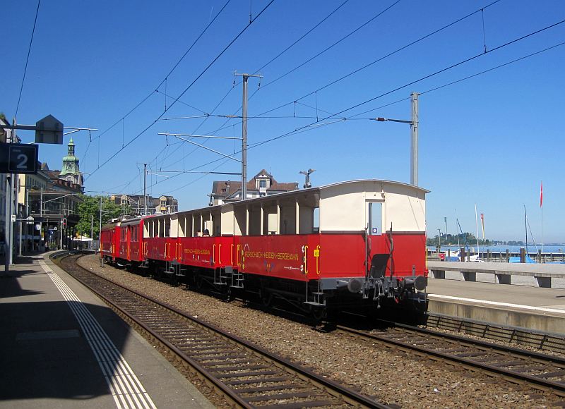 Sommerwagen der Rorschach-Heiden-Bergbahn (RHB)