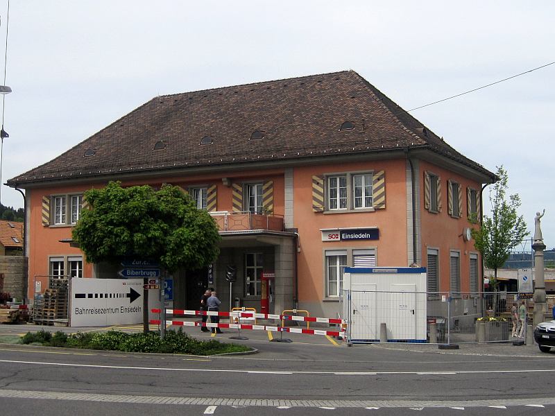 Bahnhofsgebäude Einsiedeln