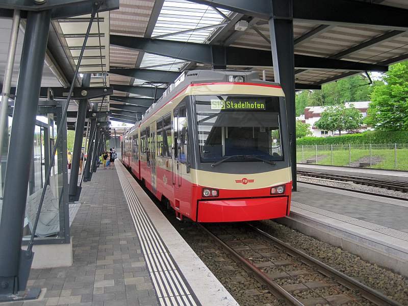 Forchbahn Be 4/6 in Esslingen