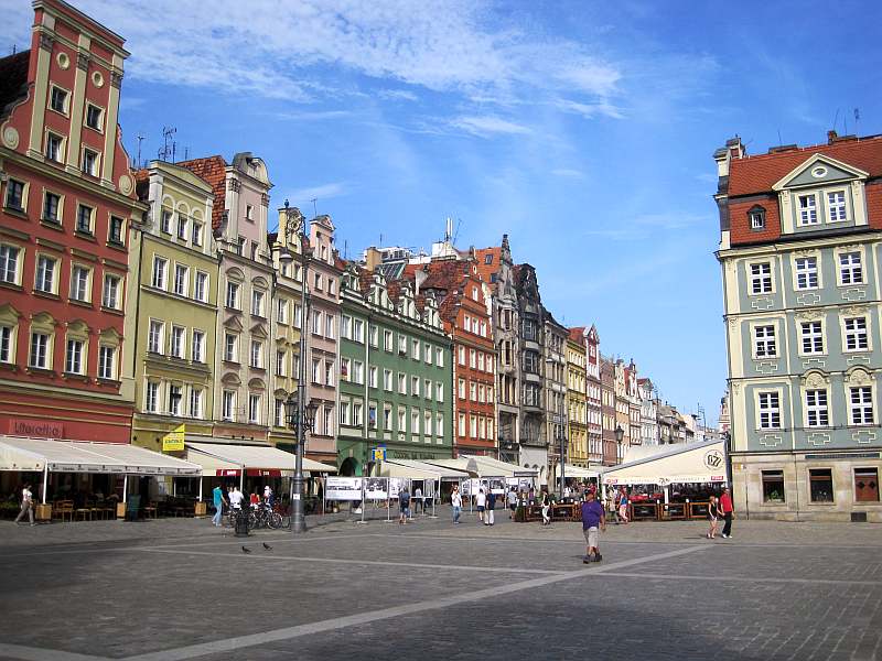 Marktplatz (Rynek) von Breslau
