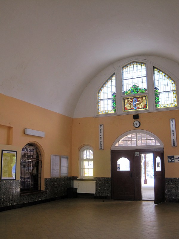 Empfangshalle Bahnhof Szklarska Poręba Górna