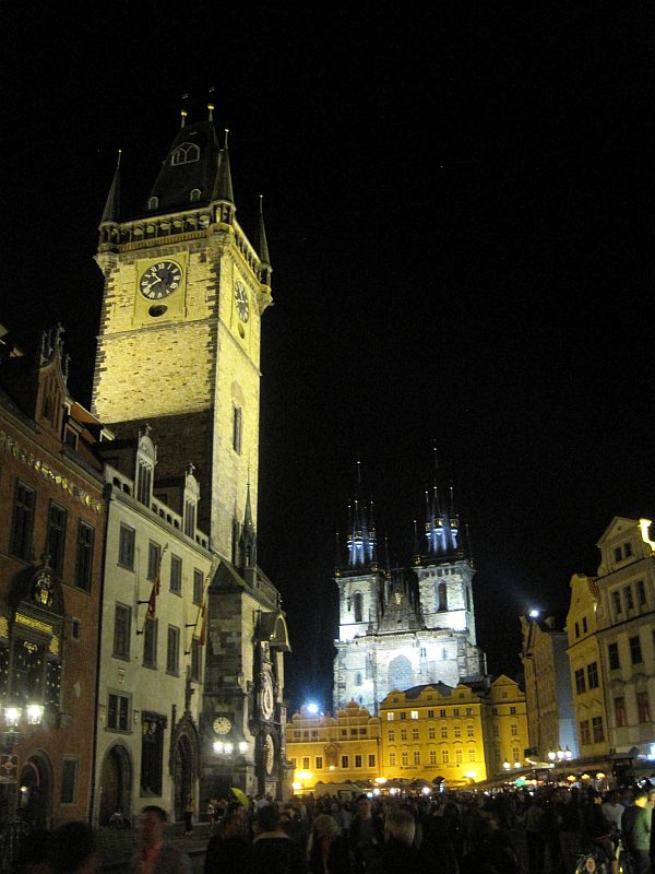 Teynkirche Prag am Abend