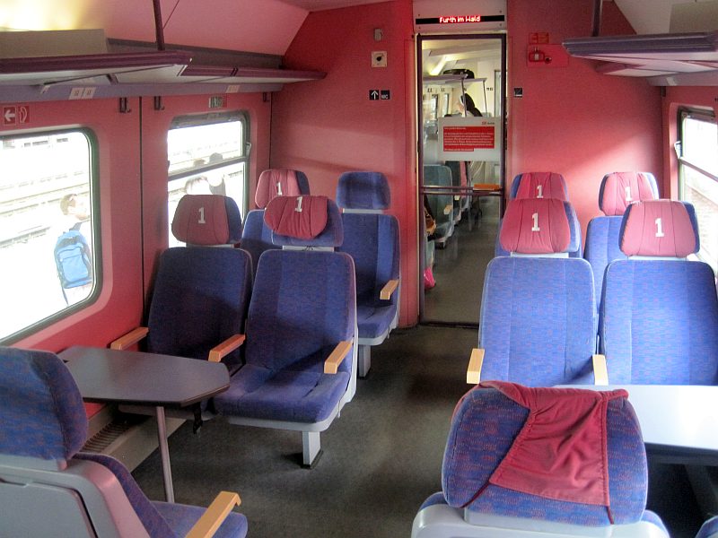 1. Klasse in der Baureihe 610