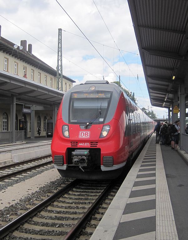 Talent 2 als Franken-Thüringen-Express in Forchheim