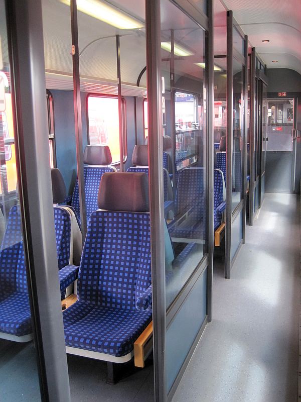 1. Klasse im Regional-Express mit n-Wagen