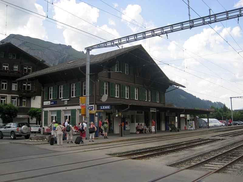 Bahnhof Lenk