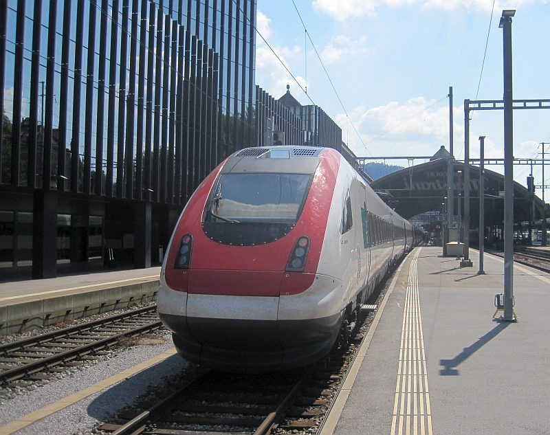 ICN-Zug der SBB in St. Gallen