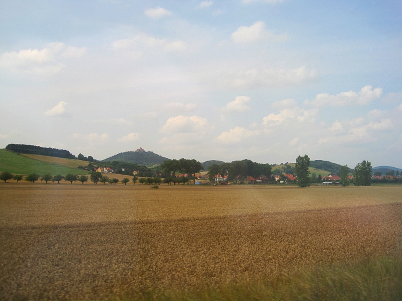 Blick zur Veste Wachsenburg