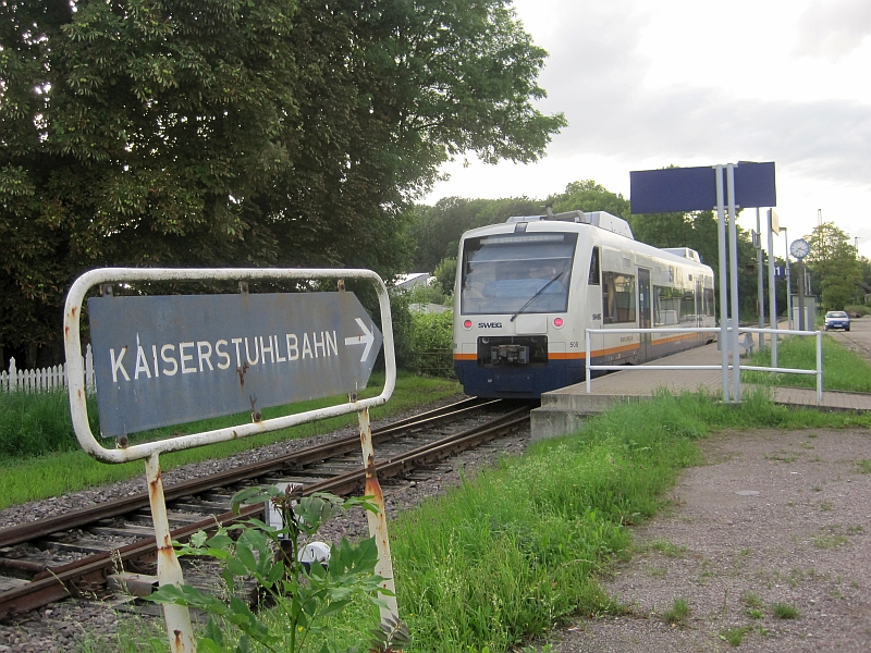 Regio-Shuttle der SWEG in Riegel-Malterdingen