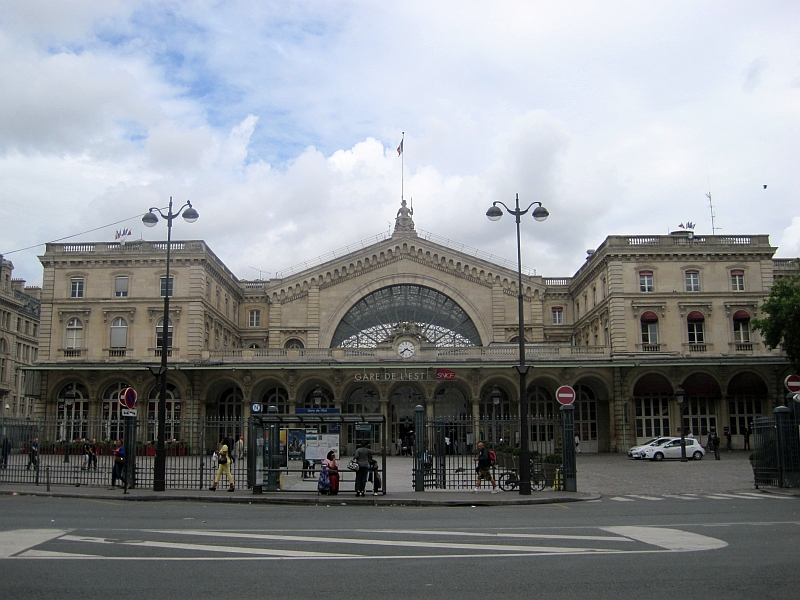 Bahnhof Gare de l'Est Paris